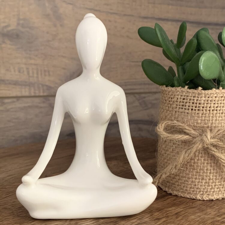 Yoga figurine -Seated Sukhasana